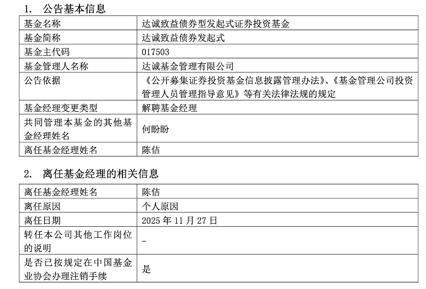 1只产品没换基金经理这家小公募太困境了不朽情缘平台网站连发8份离任公告仅剩